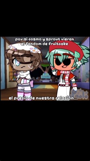 POV: Cosmo and Sprout if they saw their fandom/Dandy World Animations/ft. Fruitcake #gacha #Dandy...