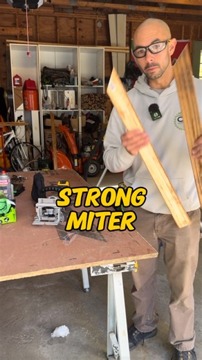 Cody Romer | Home Renovation + Tools + Tips on Instagram: "Having a @dewalttough biscuit joiner for your casing miters is an absolute must. Not only will help you with alignment, but it will also keep a strong bond with both of the casing ends. #diy #construction #carpentry #remodeling #dewalt #dewalttough #ad"