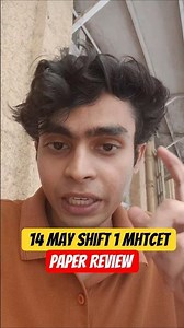 Mhtcet 14th May Shift 2 Paper Review | Mhtcet Second Attempt paper analysis #mhtcet2026