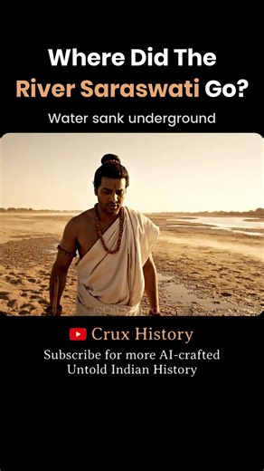 What REALLY Happened to Saraswati River? #Shorts