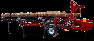 Hud-Son Brute EXT Firewood Processor Log Loading Live Deck
