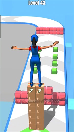 cargo skate game || Level 43 #shortsfeed #explore #viralgame #mobilegaming