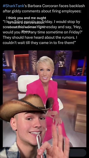now this one fired me up #barbaracorcoran #fired #sharktank
