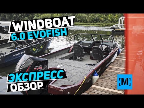 НОВЫЙ WINDBOAT 6.0 EVOFISH | ЭКСПРЕСС ОБЗОР