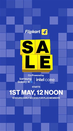 Too hot to handle? Not anymore! Cool down with AC deals that’ll make you shout SASA LELE ☀️❄️ Only on Flipkart 🕶️Sale starts 1st May, 12 noon | ⚡12 Hours Early Access for Plus Membersa | Flipkart