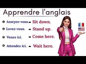 Apprenez des phrases et des dialogues utiles en anglais avec une prononciation parfaite.