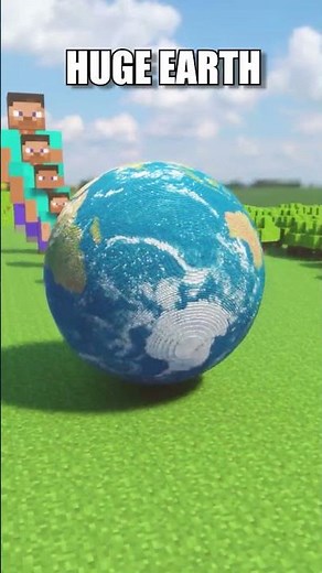 Earth vs Every Size Steve! #teardown #minecraft