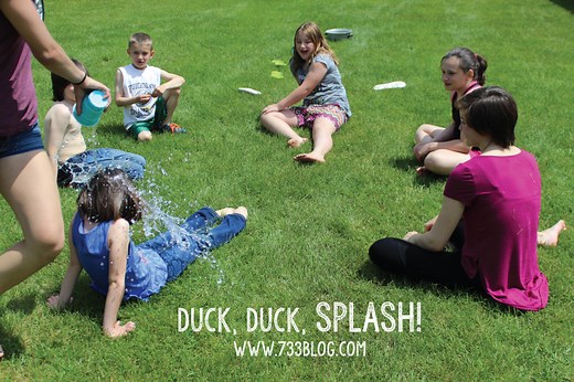 Summer Children's Game - Duck, Duck Splash! - Inspiration Made Simple