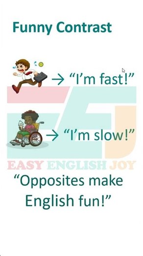 Fast vs Slow – Funny Contrast