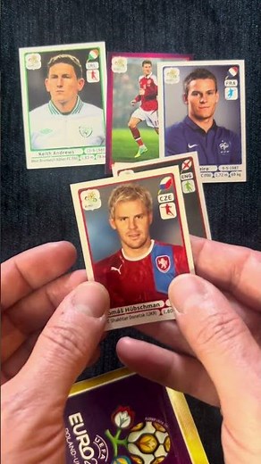 Euro 2012 sticker album packs number 1- memories!