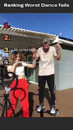Ranking worst dance fails. stick around to the end
