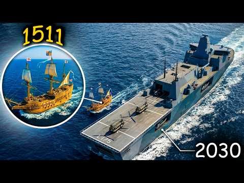 Britain's Greatest Warships Evolution | How British Navy Changed Over 500 Years
