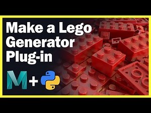 Create a Custom Lego Generator in Maya using Python
