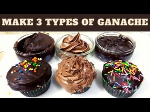 How to Make Chocolate Ganache | 3 Types of Ganache Recipes by Marvi Bakes