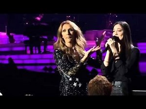 Celine Dion gets surprised when she listens to the Brazilian Maria Claudia | Celine Dion Worldwide