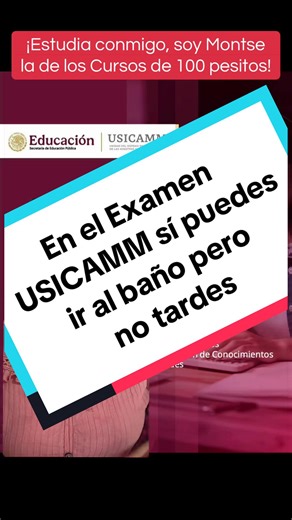 Recomendaciones de la USICAMM para presentar el Examen 2026 #usicamm #manual #simuladorusicamm #soydocente #cursosusicamm