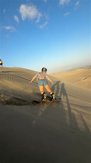 Jumping in the desert 🏜️ . . . #huacachina #ica #peru #desert | Peru