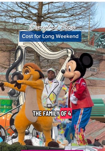 Cost Breakdown for a Family Trip to Disneyland Paris