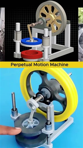 How Magnetic Perpetual Motion Works: Infinite Energy Secret 🤯🔥 #shorts