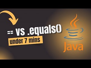 Java == vs .equals() Explained Simply | Don’t Confuse These Again!