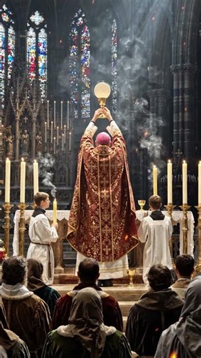 A Priest Stopped Believing During Mass… Then THIS Happened #history #medievalhistory #horror