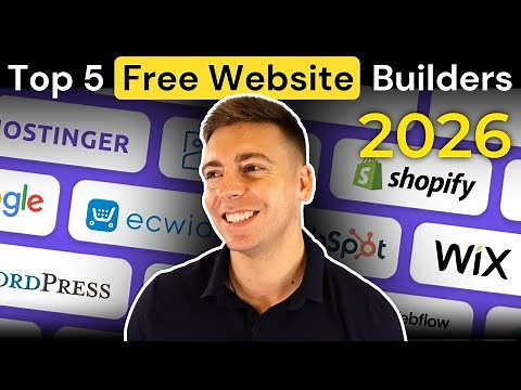My Top 5 FREE Website Builders in 2026 (After Testing 50+)
