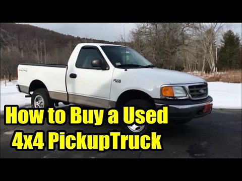How to Buy a Used 4x4 Pickup Truck, Ford, Chevy, Dodge
