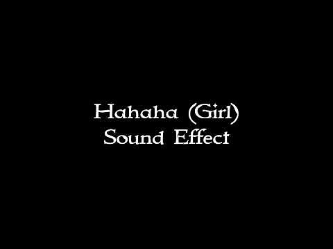 Hahaha sound effect (girl)