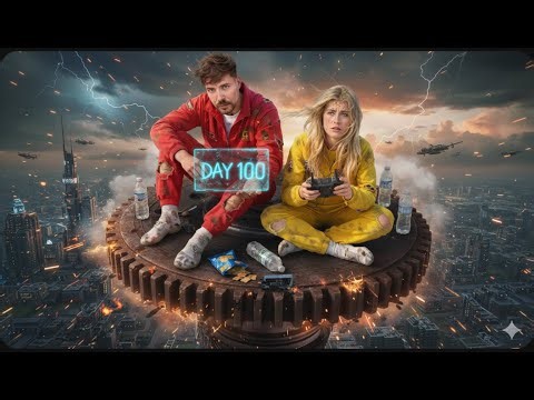 Surviving 30 Days in the Sky for $250,000 || Extreme Challenge | Mr beast