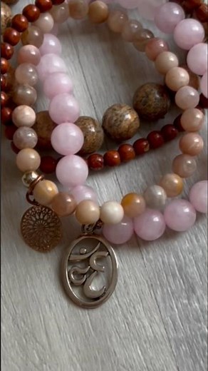 Bead Sizes Equal Dimensions for a Your Stack ❤️#diyjewelry #gemstones #natural