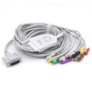 [Hot Item] Compatible HP/Bionet 10 Lead ECG EKG Cable ECG Machine Leads Cable Are Thickened