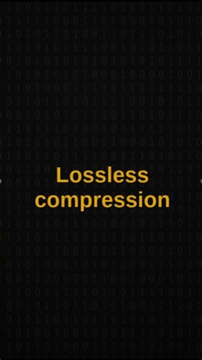 Lossless compression #computereducation