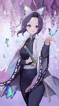 Demon slayer girls singing different nightcore songs