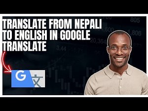 How to translate from Nepali to English in Google translate app