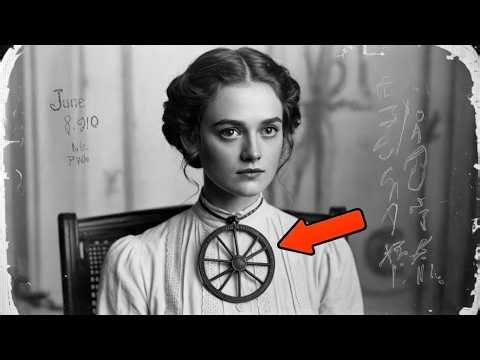 This 1910 Photo Looked Innocent — Until Experts Spotted the Sinister Symbol on Her Necklace