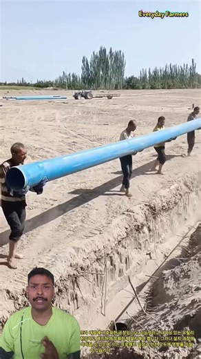 Safe & Smart Pipeline Installation Process Explained #shortsfeed #shorts #trending