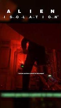 Android caught in a crossfire #AlienIsolation #BlindPlaythrough
