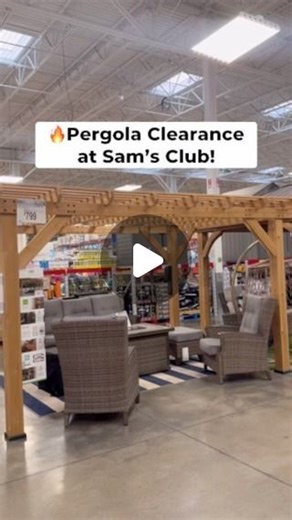 Sam’s Club Lovers | 🔥If you’ve been eyeing this pergola for your yard, you’ll want to run to Sam’s Club! This 14x10 pergola is beautifully made and features... | Instagram