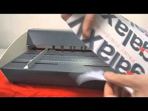 Galaxy PAC900 Multi Creasing and Perforating Card Machine