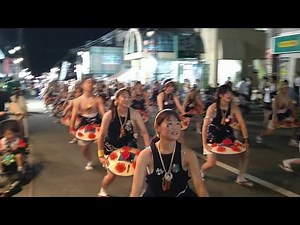 2025・8月28日・山形県尾花沢市・山形花笠踊り・山形大学花笠サークル「四面楚歌」・おばなざわ花笠まつり