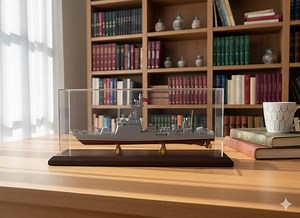 Modern Navy Warship Model: Detailed Military Scale Ship Display - Etsy