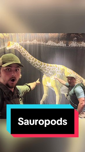 It was a Sauropod kind of day at the @Denver Museum Nature & Science . Once again, thank you @JurassicSurfer for inviting me! #dinotok #dinosaur