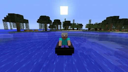 How to Pick Up a Boat in Minecraft