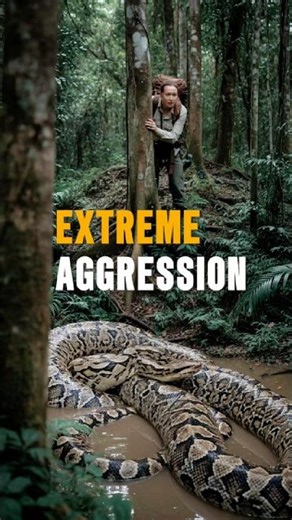 The Deadly Ritual: Python Mating Season in the Tropics #wildlife #animals #facts #forest