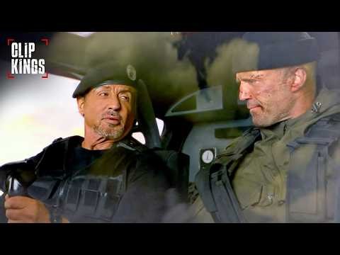 Barney Returns From The Dead (Ending Scene) | The Expendables 4