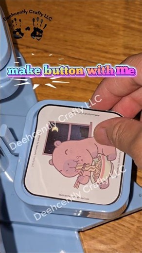 make button pin with me #deehcentlycrafty #smallbusiness