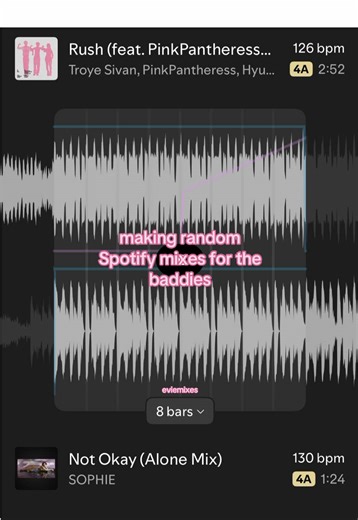 the I’s lining up with the ping noises 🤌🏻 #troyesivan #SOPHIE #spotifymix #djmix #clubmix