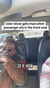 216K views · 3.6K reactions | Passenger sits in the front seat and Uber driver cancels the ride #Uberdriver | Chatejah Films | Facebook