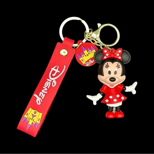 Disney Minnie Mouse Keychain with Clip