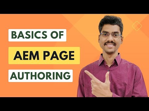 Basics of Page Authoring | AEM Authoring Guide